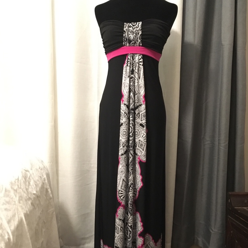 Floor length maxi dress